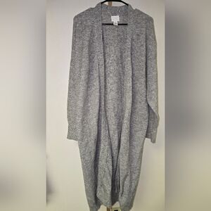 H&M Gray Women's Long Cardigan